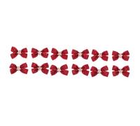 FRCOLOR 6pairs Christmas Headbands Hair Rope Ponytail Holders Bowknot Hair Bands for Girls