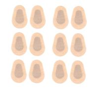 FRCOLOR 6pairs Self-adhesive Eye Pads for Eye Care of Body Wound Patches Breathable Material for Sleeping Resting Random Style