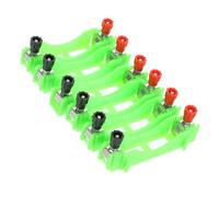 FRCOLOR 6pcs Aa Battery Holder with Wire Leads for Physics Labs Circuit Learning Tool Battery Storage Box for Stem Science Experiments and Educational Use