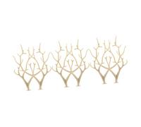 FRCOLOR 6Pcs Artificial Antler Branches Decorative Twigs for Wedding Table Decor Shower Party Supplies Christmas Tree Topper Branches for Decoration