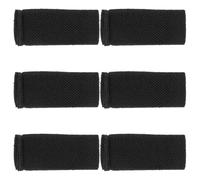 FRCOLOR 6pcs Black Nylon Belt Loop Keeper with High Elasticity and Stylish Design Easy to Use Strap Retainer for Wide Belt Loops