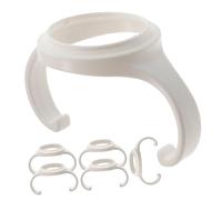 FRCOLOR 6pcs Bottle Handles Durable Wide Mouth Glass PP Slip Comfortable Grip Accessories for Home Daily Use and Holding