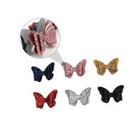 FRCOLOR 6pcs Boys and Girls Girls Hair Bows Clips Glitter Sequins Boy Hair Accessories for Birthday Christmas