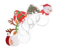 FRCOLOR 6pcs Christmas Headbands Xmas Hair Accessories for Women Men Plastic Cosplay Headdress for Holiday Parties Photo Props and Stage Performances