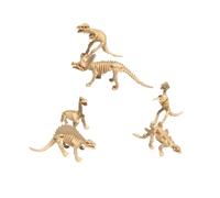 FRCOLOR 6pcs Dinosaur Skeleton Model Educational Plastic Dinosaur Realistic Simulation for Imaginative Play and Collection Learning