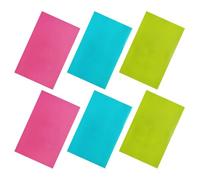 FRCOLOR 6pcs Eva Anti-skid and Anti-oil Kitchen Shelf Liners, 45x30cm Multi-use Refrigerator and Worktop Protector Mats for Kitchen Storage Organisation and Space Saving