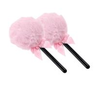 FRCOLOR 6pcs Face Makeup Powder Puff Lollipop Shape Powder Puff for Women Girls
