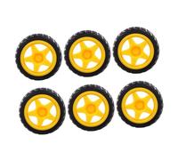 FRCOLOR 6pcs for Robot Tracing Line Patrol Cars Safe and Accessories for Replacement Parts for Creative Play