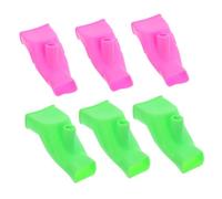 FRCOLOR 6pcs General Sink Handle Extenders for Kitchen and Bathroom Splash-Proof TPR Water Faucet Extenders with Elastic Auxiliary Design for Convenient Tap Control
