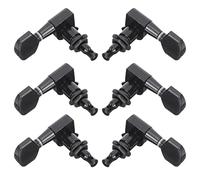 FRCOLOR 6pcs Guitar Replacement Head Knobs Professional Guitar Pegs for Maintenance and Repair Reliable and Durable Accessories Classic Design Sturdy Construction