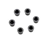 FRCOLOR 6Pcs Guitar String Retainers for Electric Guitar Durable String Caps for String Through Body Repair Enhance Sound Resonance and Vibration Elegant Design for Guitar