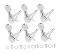 FRCOLOR 6pcs Guitar Tuners for Accurate Pitch Durable and Easy to Install Accessory for Guitarists