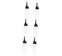 FRCOLOR 6pcs Hair Dye Bottles Shampoo Bottles Refillable Containers for Traveling and Salon