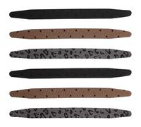 FRCOLOR 6pcs Hook and Loop Headband Comfortable Hair Bands for Women Girls Adjustable Boho Hair Accessories for Gatherings and Holiday Occasions