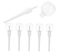 FRCOLOR 6pcs Lip Gloss Tube Empty Refillable Lip Balm Bottles for Women DIY Gloss Tubes