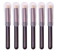 FRCOLOR 6pcs Makeup Brush Concealer Sponge Head Powder Applicator Dual Using Sponge for Dry Wet Cosmetic for Blending and Applying Foundation Face