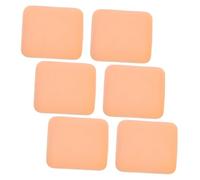 FRCOLOR 6pcs No Powder Sponge Makeup Sponges Dry Wet Small Reusable Soft Material Foundation Applicator for Skin Types