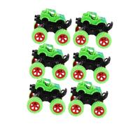 FRCOLOR 6pcs Off Road Inertia Vehicles Friction Powered Pull Back Car for Birthday Parties Realistic Detailing and Exploration Fun
