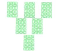 FRCOLOR 6Pcs Pet Cage Mats Anti-scratch Foot Pads for Rabbits Guinea Pigs Hamsters Chinchillas Wear-resistant Washable Floor Cushions with Random Colors for Small Animals Random Color