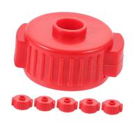 FRCOLOR 6PCS Plastic Cymbal Nuts for Jazz Drum Quick Release Drum Accessories for Efficient Cymbal Changes Lightweight Durable Design for Professional Musicians and Enthusiasts