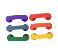 FRCOLOR 6pcs Plastic Reading Phones for Engaging Speech Therapy with Auditory Feedback Lightweight and Washable for Classroom and Home Play