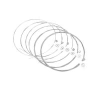 FRCOLOR 6pcs Rust Electric Guitar Strings Replacement for Musical Instruments Professional Guitar Strings Made of Suitable Practice and Performance