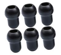 FRCOLOR 6pcs Silicone Ear Tips for Stethoscope Replacement Earbuds with Self-stretching Deformation Comfortable and Ear for Medical Professionals