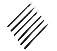 FRCOLOR 6pcs Silicone Makeup Brush Lip Eyeshadow Brushes Korean Makeup Tools Portable Lip Mask Applicator Smooth Lines for Birthday Christmas