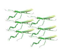 FRCOLOR 6pcs Simulation Mantis Figurine Realistic Insect Models for Desktop Decor Educational Teaching Aid for Science Centers Schools and Creative Home Office Display