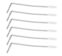 FRCOLOR 6pcs Thread Tremolo Arm Bar for Electric Guitar High-sensitivity Whammy Replacement Metal Guitar Accessory for St Bridge Compatible with Classic and Modern Tremolo Systems