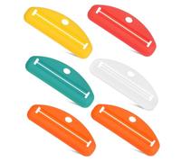 FRCOLOR 6pcs Toothpaste Tube Squeezer Waken Boys and Girls Face Wash Sauce Tube Squeezer Dispenser