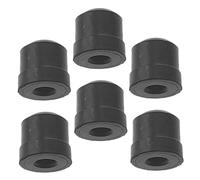 FRCOLOR 6pcs Trombone Water Key Rubber End Covers Slide Bumper Pads for Brass Instrument Trombone Slide Protector Parts