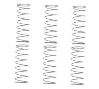 FRCOLOR 6Pcs Trumpet Piston Springs Replacement Durable Stainless Steel Button Fittings for Easy Installation Compatible with Various Trumpets Essential Instrument Accessories