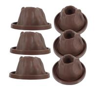 FRCOLOR 6pcs Volcano Model DIY Science Prop Kit for Experiments and Educational Demonstrations Creative Craftsmanship for Hands Learning for Exploring Eruptions and Volcano Science