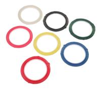 FRCOLOR 7 Rolls Violin Fingering Tape for Beginners Instrument Guide Tape Cello Finger Guide for Violin Note Position Stickers