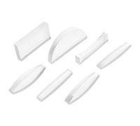 FRCOLOR 7Pcs Acrylic Optical Lens Set Physics Teaching Experiment Tools Concave Convex Lenses Portable Science Learning Aids for Classroom Laboratory