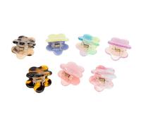 FRCOLOR 7pcs Flower Hair Clips for Girls Toddler Boys and Girls Claw Clips for Hair Colorful and Comfortable Set
