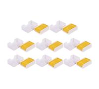 FRCOLOR 8 Pcs Low Dust Rosin for Violin and Cello Bow, Rosin for Stringed Instrument with Fine Workmanship, Light Brown Colour Suitable for Practitioners and Beginners