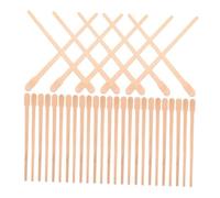 FRCOLOR 800pcs Wooden Wax Sticks for Hair Removal Oval Hard Wax Applicator Sticks for Body Eyebrow Lip Nose Precision Craftsmanship for Smooth Application Suitable for Spa and Home Use