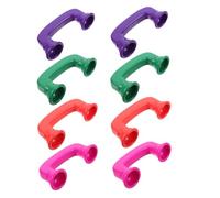 FRCOLOR 8pcs Auditory Feedback Whisper Phones for Educational Reading Multi-user Design Bright Colors Kindergarten Classroom Sensory Learning Aid