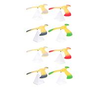 FRCOLOR 8pcs Balance Eagle Bird Toys for Boys and Girls Educational Finger Balancing Toy Retro Design Gravity Science for Home and Classroom Fun