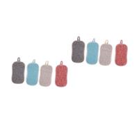 FRCOLOR 8pcs Double Side Dishwashing Sponge for Kitchen Kitchen Cleaning Sponge Scouring Pad for Efficient Cleaning Random Color