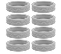 FRCOLOR 8pcs Luggage Wheel Protection Covers Replacement Luggage Wheel Silicone Protectors Suitcases Wheel Covers Luggage Wheel Silicone Protection Covers