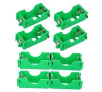 FRCOLOR 8Pcs Physics Experiment Battery Case for Laboratory Use Lightweight and Portable Battery Holder Box for Tandem and Parallel Circuits Practical Educational Tool for School Science