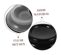 FRCOLOR 8pcs Piano Caster Cups for Hardwood Floors Non Slip Upright Piano Leg Floor Protectors with Noise Reduction Transparent and Black Abs Pads for Wood Tile Carpet Surfaces