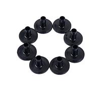 FRCOLOR 8pcs Plastic Cymbal Stand Sleeves Set Durable Hi Hat Clutch and Felt Accessories for Drum Kits Enhance Sound Performance and Protect Cymbals From Damage
