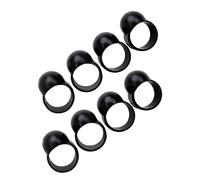 FRCOLOR 8pcs Silicone Finger Picks for Steel Tongue Drum Non Slip Percussion Instrument Accessories for Pinky Ring and Index Fingers Comfortable Protection for Smooth Resonant Sound