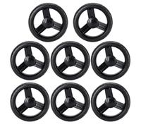 FRCOLOR 8pcs Stroller Wheels Eva Replacement Stem Casters for Boy Girl Boy Girl Chair Carriage Pram Swivel Wheel Replacement