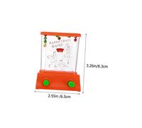 FRCOLOR 8Pcs Water Ring Toss Game Handheld Water for Developing Hand Eye Coordination and Concentration Fun Outdoor Plaything Random Color