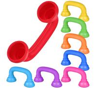 FRCOLOR 8pcs Whisper Phones for Reading Hear Sound Phone Pronunciation Toy Telephone Receiver for Boy Girl Classroom Play Style